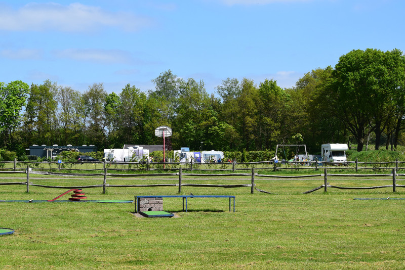 Overzicht van de camping